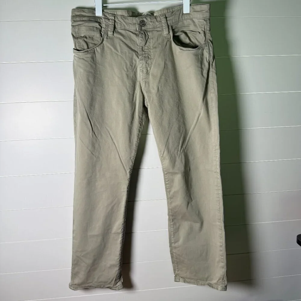 Mavi Khaki Pants Marcus Style Slim Straight Leg Sz. 36/30